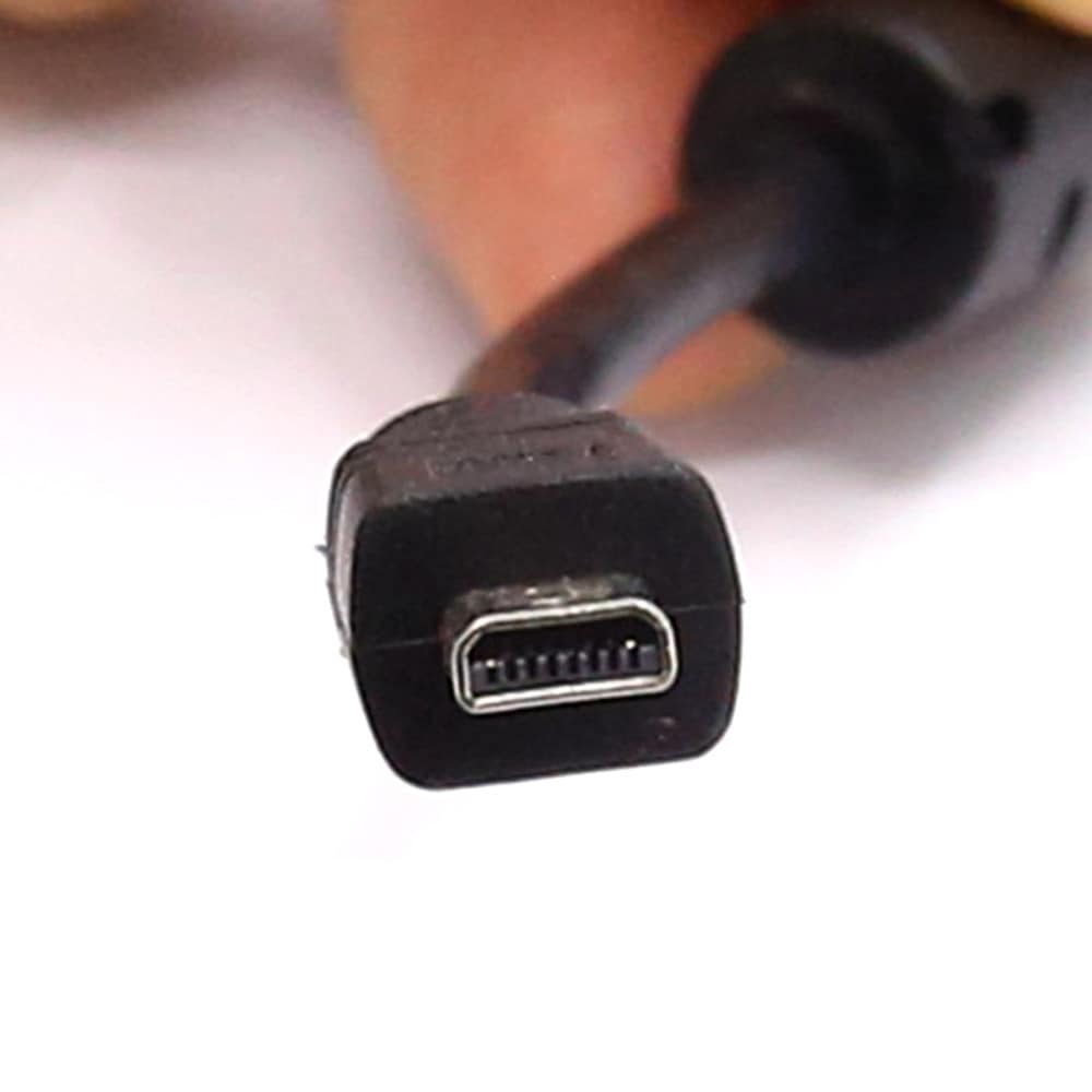 Replacement USB Cable Cord for Nikon  Panasonic Olympus  Fuji Konica Minolta- Black