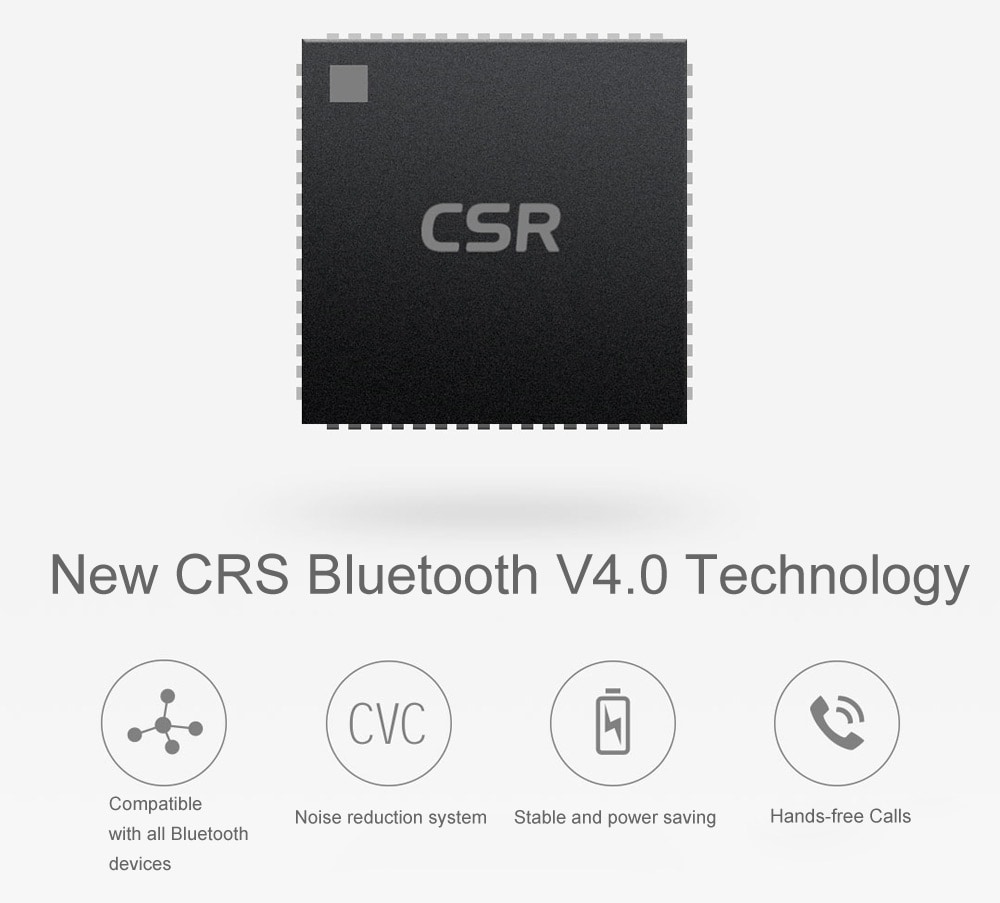 Original Xiaomi Mi Bluetooth 4.0 Speakers Wireless Audio Player Support Hands-free Phone Call- Gray
