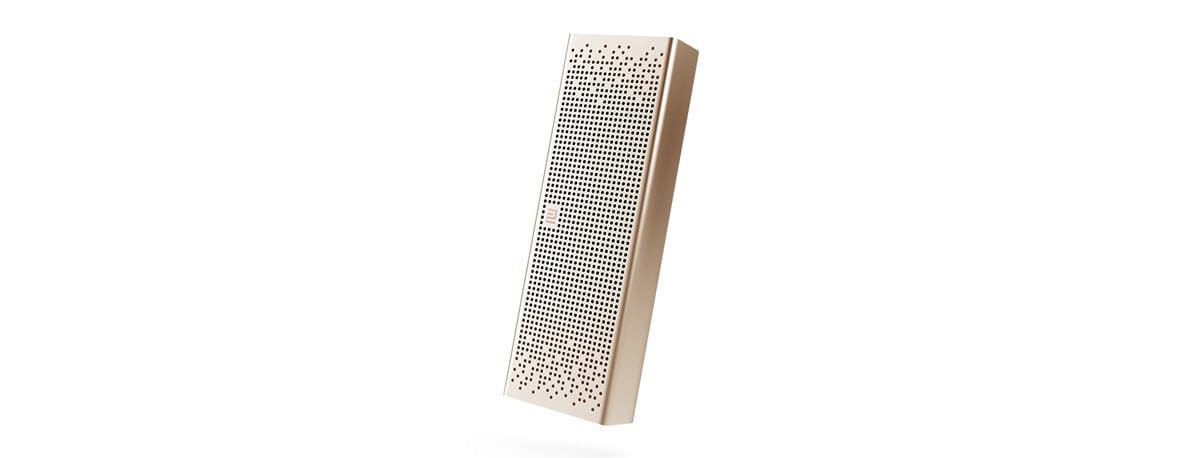 Original XiaoMi Bluetooth 4.0 Speaker Built-in Battery Support Hands-free Calls TF Card Slot International Version for iPhone 6S / 6S Plus / iPad Pro / Samsung Galaxy Tab S2- Golden
