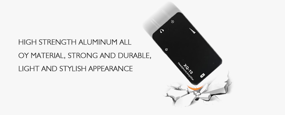 XDUOO XQ - 10 Portable Headphone Amplifier- Black