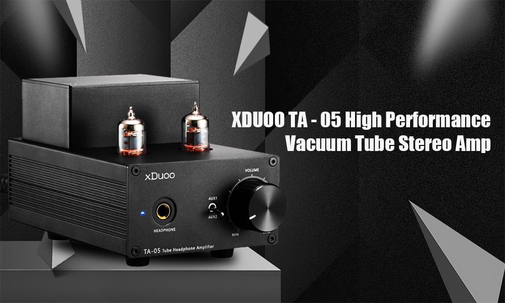 XDUOO TA - 05 High Performance Vacuum Tube Stereo Amp- Black