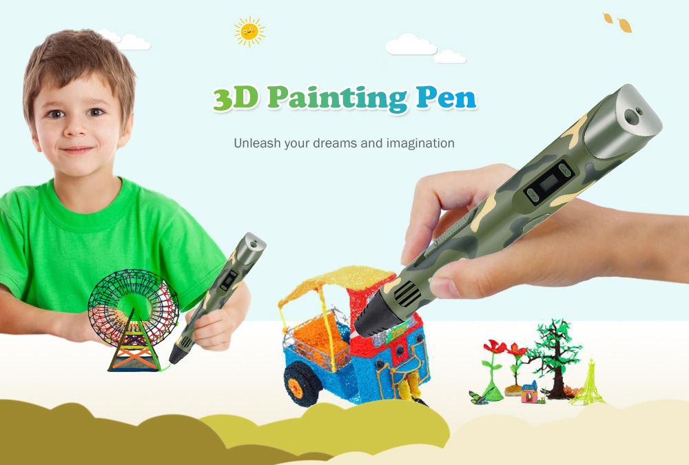 V2S 3D Printing Pen- Medium Forest Green