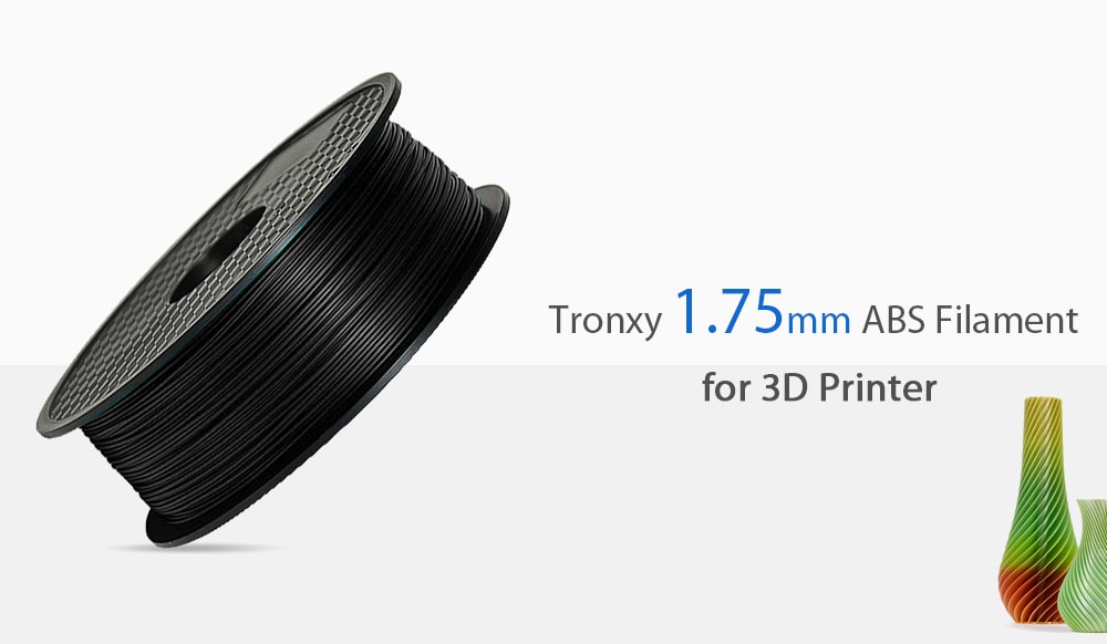 Tronxy 1.75mm ABS 3D Printing Filament Biodegradable Material- Red