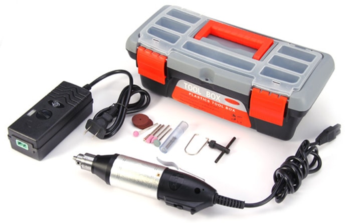 WLXY WL-400 Adjustable Miniature Electric Drill / Grinder Polishing Tool- Colormix