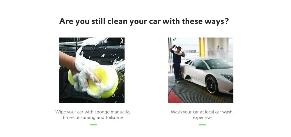Wegarden Multifunctional 7-pattern Plastic Watering Nozzle Car Washing Garden Water Gun Spray- Emerald