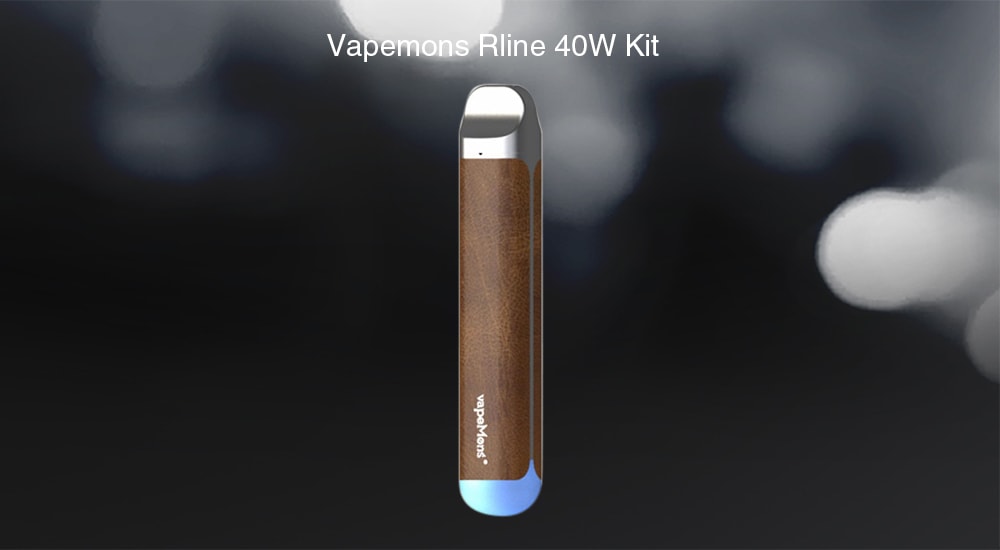Vapemons Rline 40W Kit with Built-in 2500mAh Li-ion Battery for E Cigarette- Coffee
