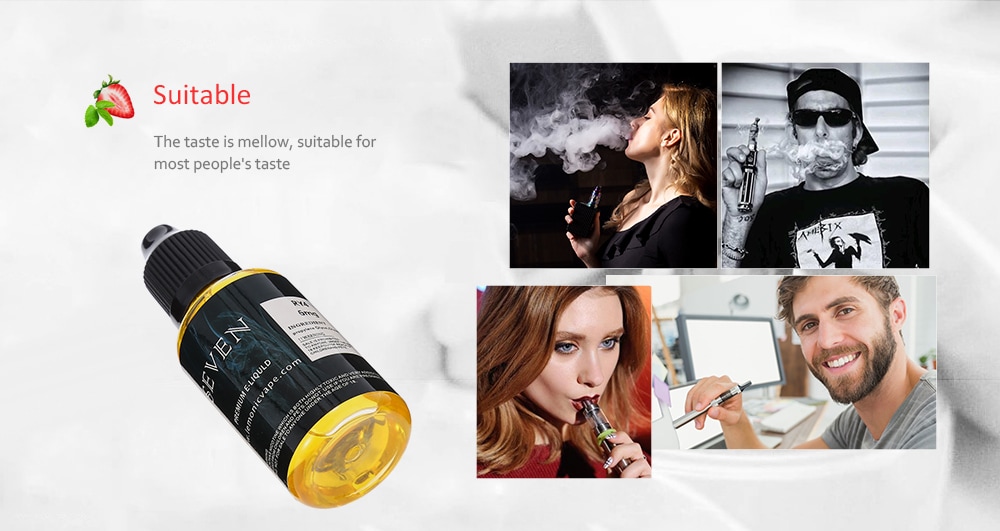 SEVEN RY4 Style Flavor E-juice E-liquid for E Cigarette- Transparent 30ml 3mg