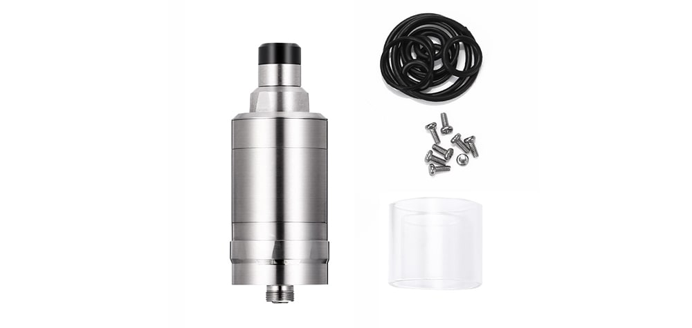 XHY KF PRI RTA 304SS Edition with 4ml / Top Filling for E Cigarette- Stainless Steel