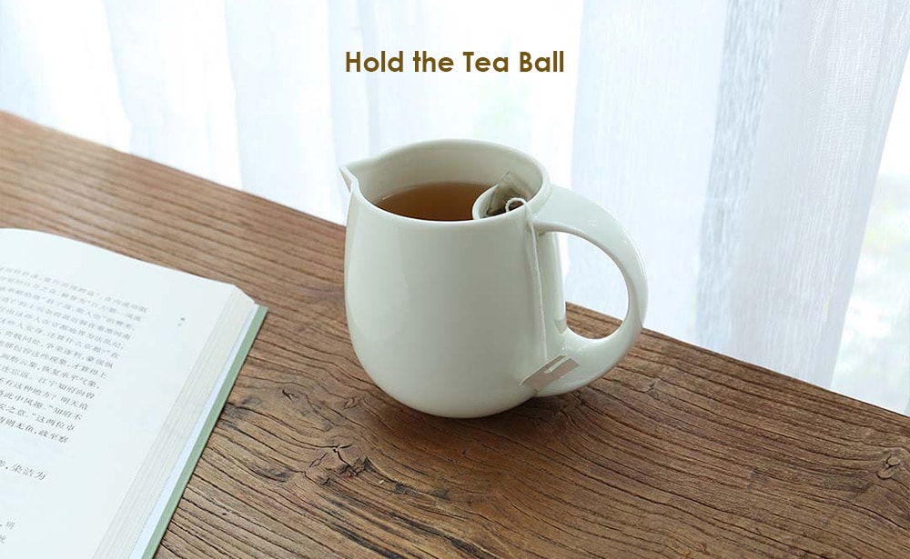 Xiaomi 370ml Porcelain Cup Ceramic Teapot Mug Tea Coffee Drinkware- White
