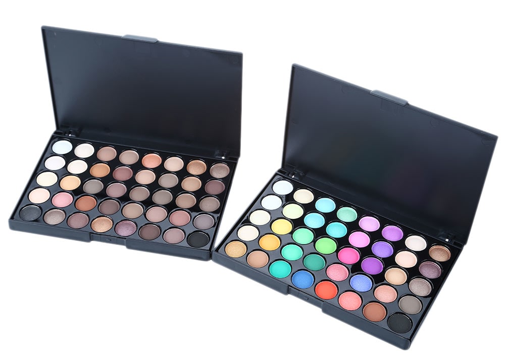40 Colors Pearl Shimmer Fashion Eye Shadow Compact Palettes- 01