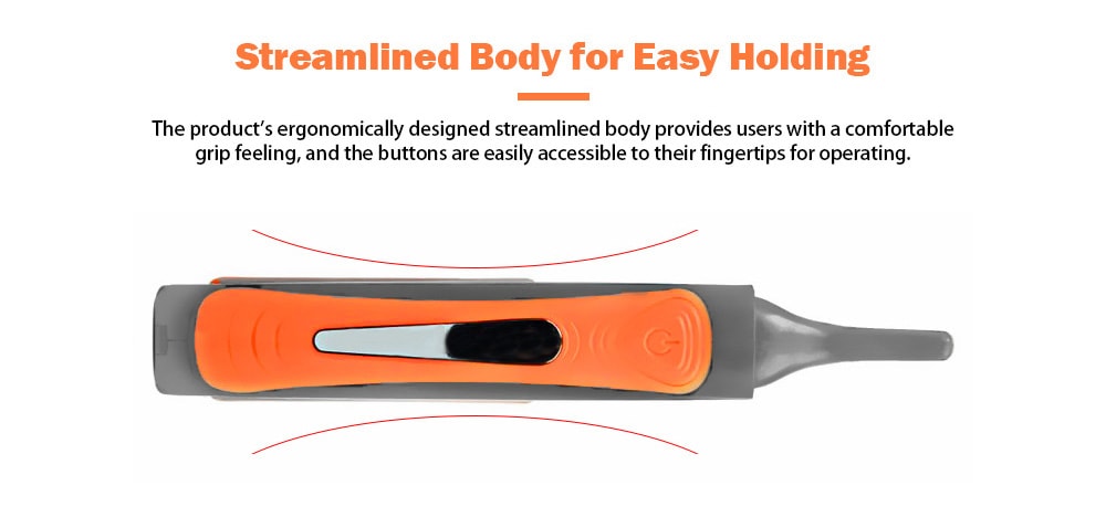 Multi-function 2 in 1 Hair Trimmer with 4 Comb- Light Salmon
