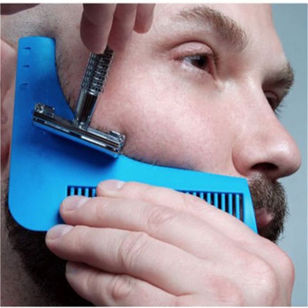 Beard Modeling Template Comb Tools- Black