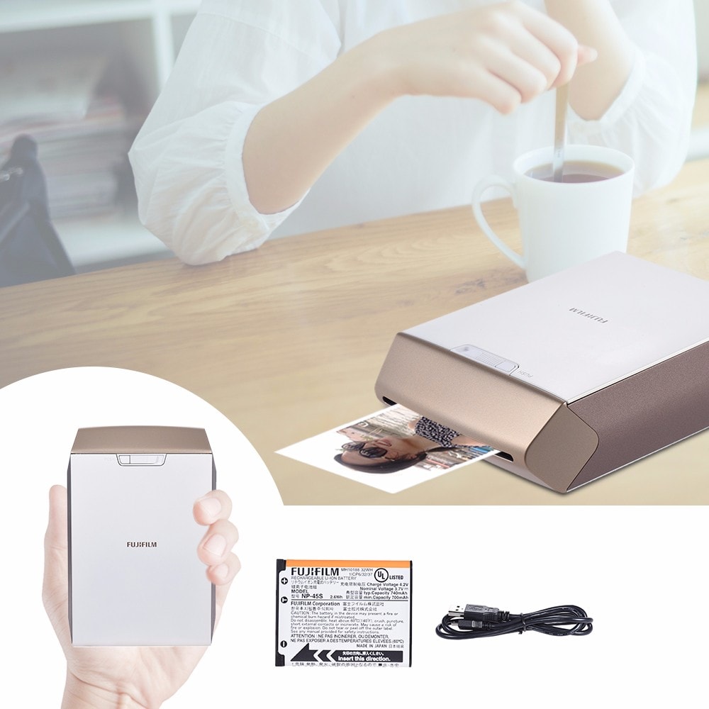 Fujifilm Instax Share SP - 2 Mini Smartphone Instant Printer - Champagne
