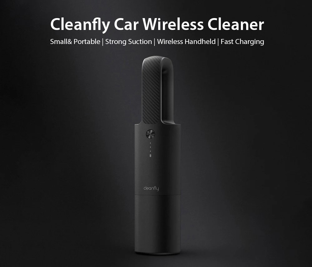 Xiaomi Cleanfly - FVQ Car Portable Vacuum Cleaner Standard Edition- Black