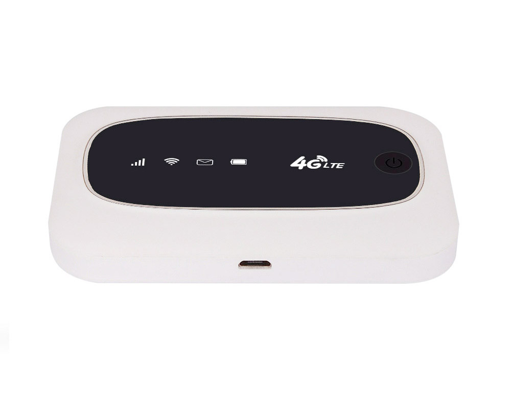Portable Hotspot MiFi 4G Wireless Wifi Mobile Router FDD CAT4 150M Lte and SIM- White