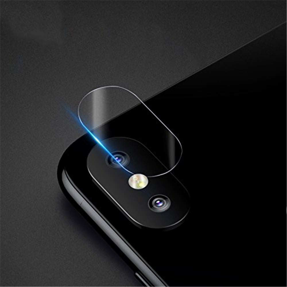 Tempered Glass Protector Full Cover Protection for iPhone 8 Plus / 7 Plus Back Rear Camera Lens Screen Clear Protective- Transparent